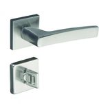 Fechadura para Banheiro com Roseta Quadrada ZM 774-90B Acqua Star Pado