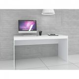 Escrivaninha Home Office Hecol Móveis Branco/Branco