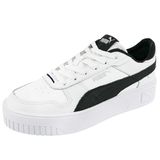 Tênis Puma Carina Street Bdp White Black Silver