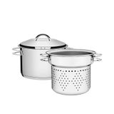 Jogo Cozi-pasta Solar 4,6l 2 Peças Inox Tramontina 65500/410