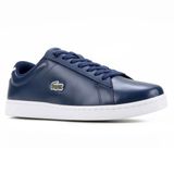 Tênis Couro Lacoste Carnaby Evo Masculino - Marinho