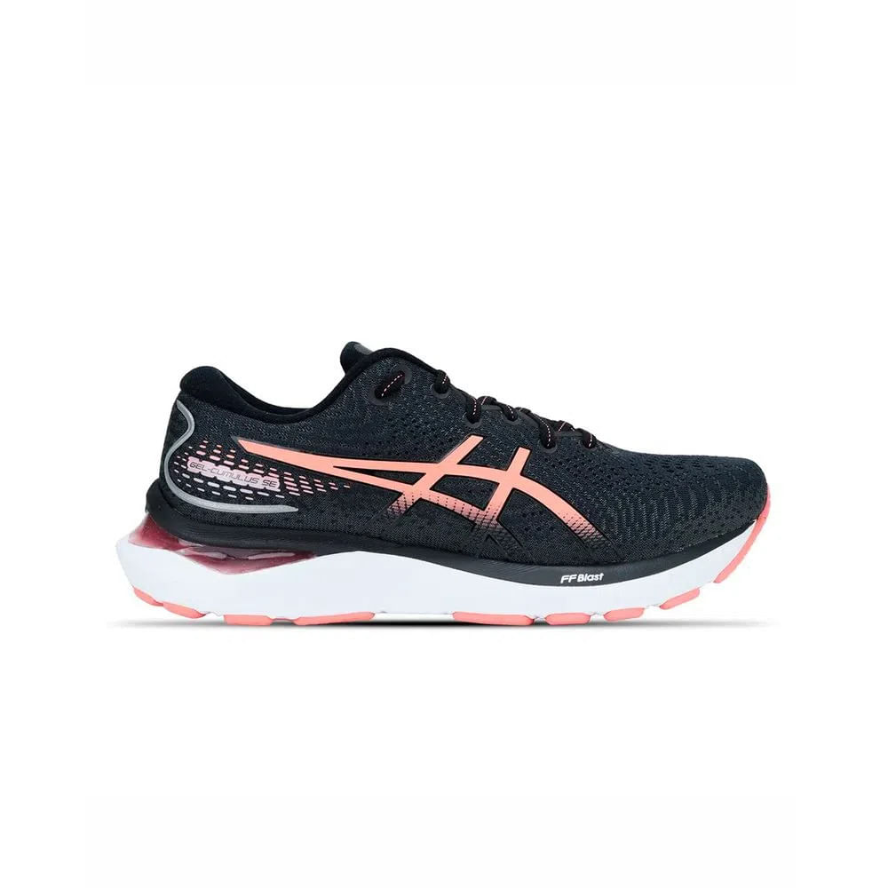 Tênis Asics Gel-cumulus 24 Black Papaya-feminino