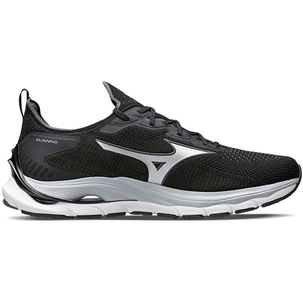 Tênis Running Mizuno Masculino Mirai 5 101042042-90 Preto/prata 43