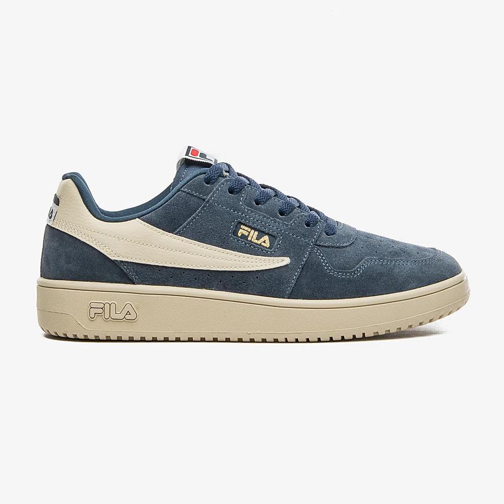 Tênis Fila Masculino Acd Classic 1156668 Confortável Macio Urbano Azul Escuro 42