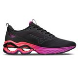 Tênis Mizuno Wave Frontier 15 - Feminino - 39 - Preto-roxo