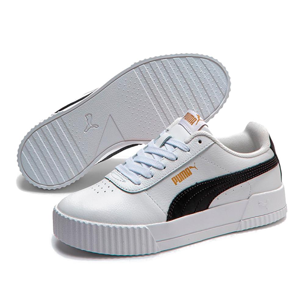 Tênis Puma Carina Lux Bdp Feminino - 38 - Branco/preto