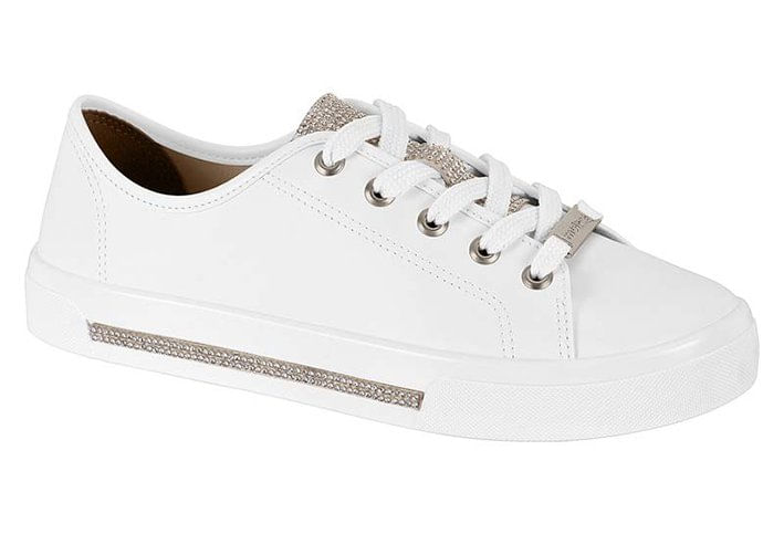 Tênis Casual Strass Moleca 5667638 Feminino
