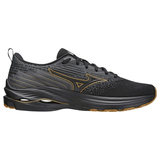 Tênis Mizuno Wave Vitality 5 - Masculino - 42 - Preto-dourado