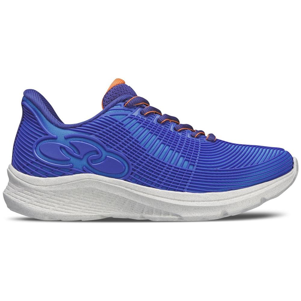 Tênis Run Olympikus Infantil Masculino Cyan 180 Azul/laranja 31