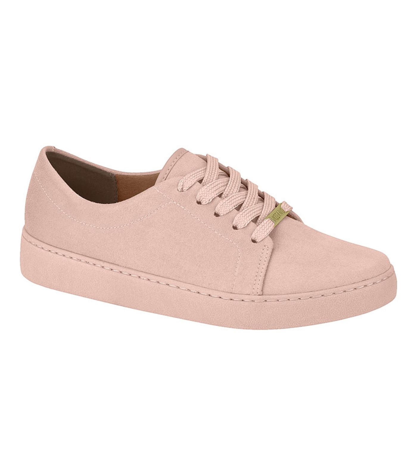 Tênis Feminino Camurça Monocromático Vizzano Rosa 38