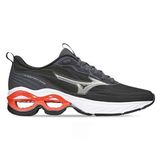 Tênis Mizuno Wave Frontier 14 Preto E Vermelho