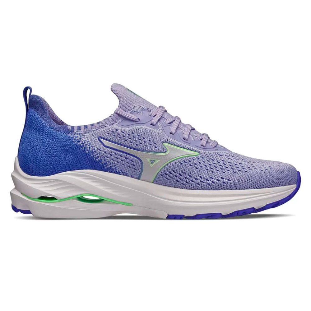 Tênis Mizuno Wave Zest - Feminino - 39 - Lilás-azul