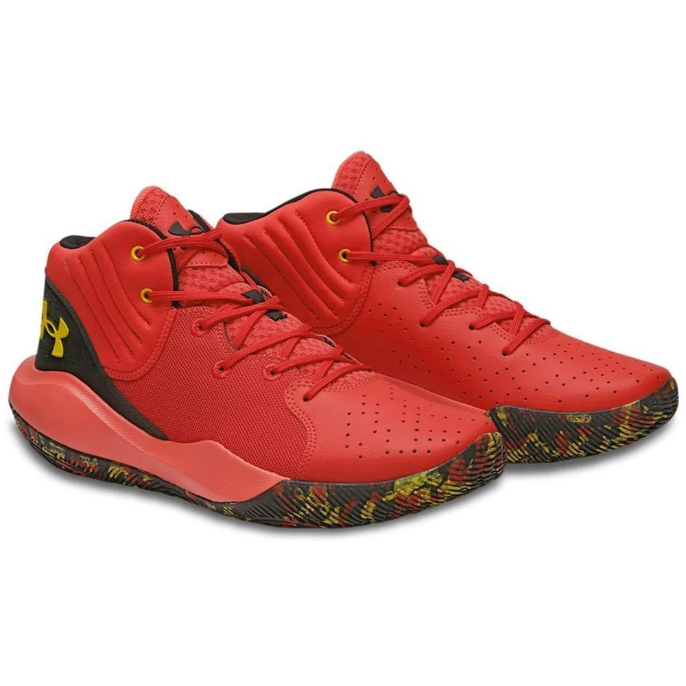 Tênis Basquete Under Armour Masculino Jet 21 3027130 Vermelho/preto 43