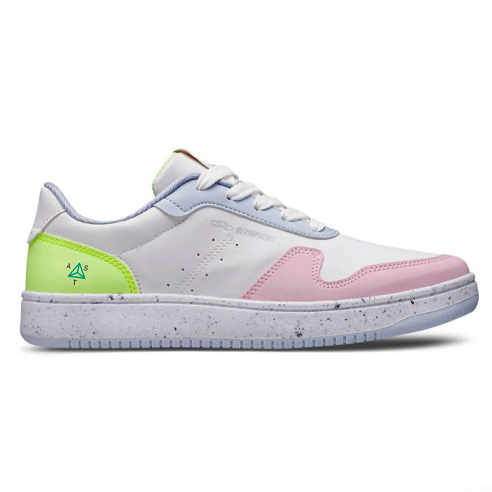 Tênis Olympikus Urbano Ast - Feminino - 39 - Branco-rosa