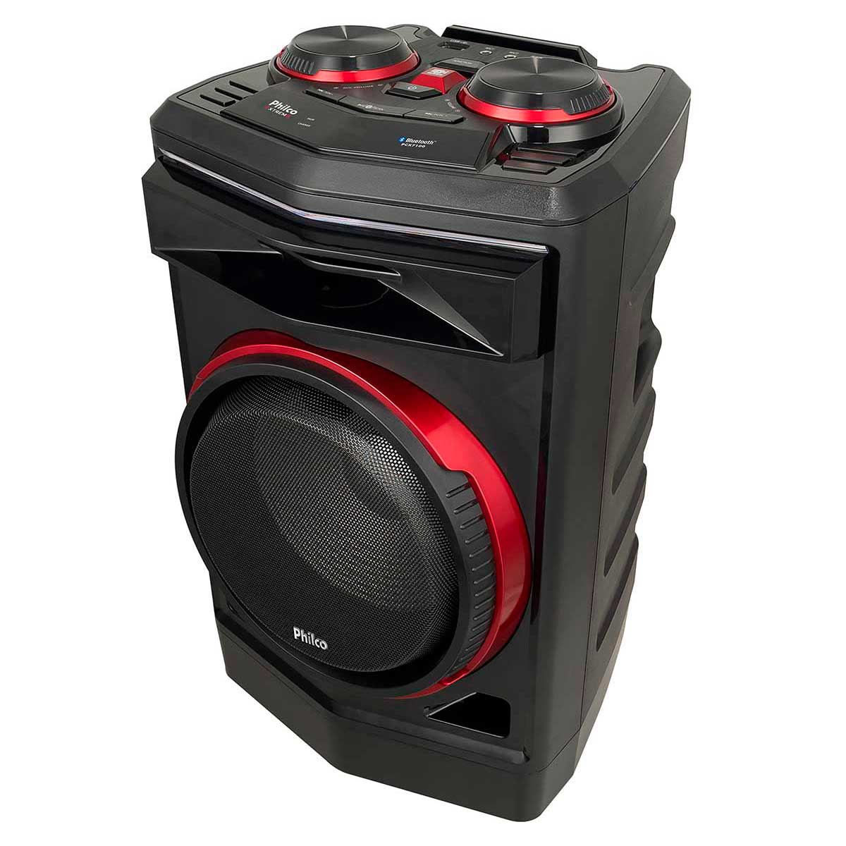 Caixa De Som Philco PCX7100 Bluetooth 750W Bivolt
