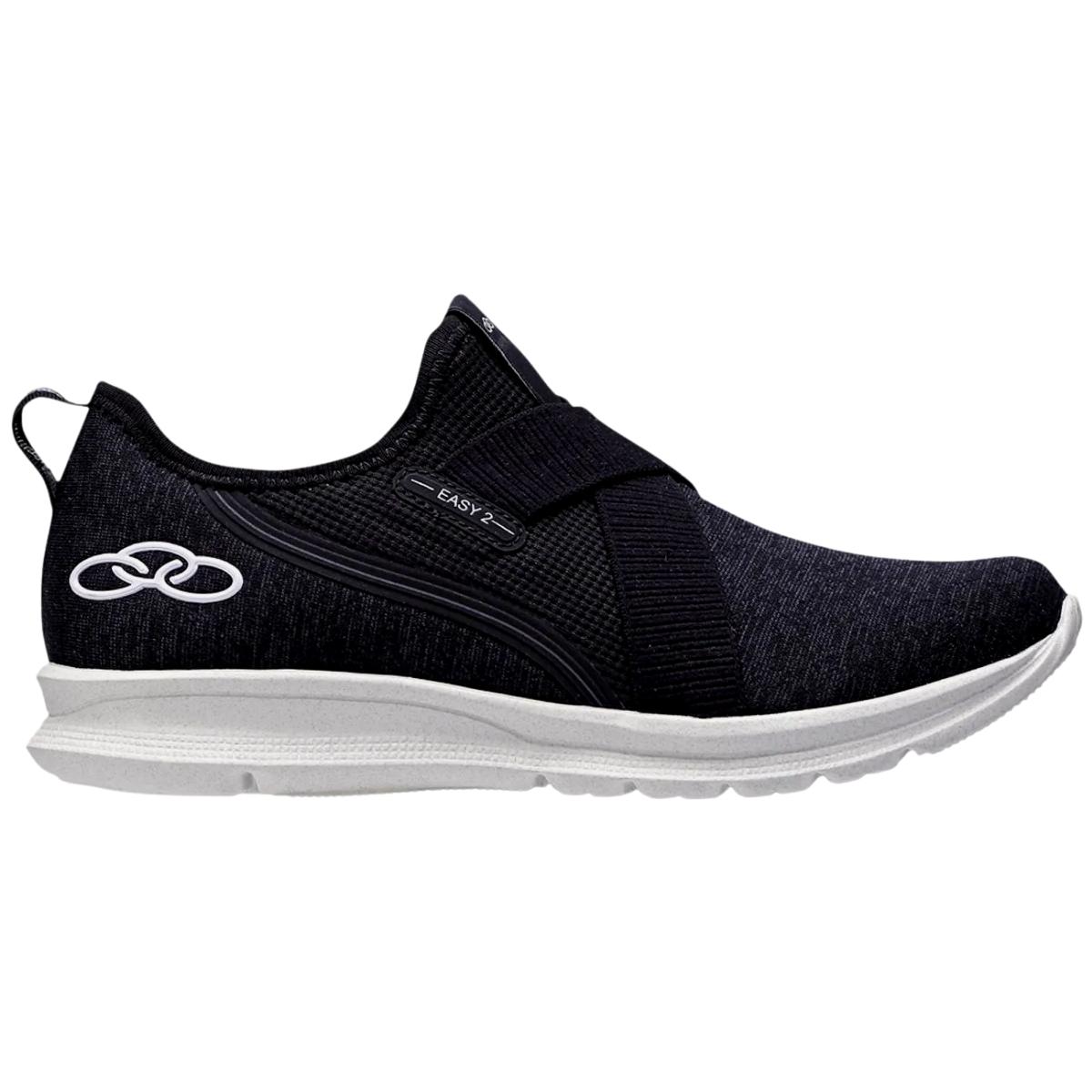 Tênis Feminino Slip On Esportivo Olympikus Easy 2 560 - Preto - 35