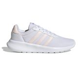 Tênis Esportivo Adidas Lite Racer 3.0 Branco E Rosa Hp6103 - 37