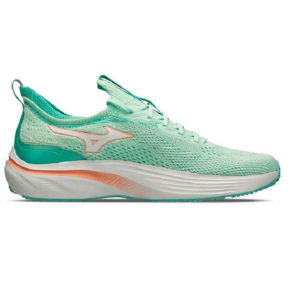 Tênis Mizuno Glow - Feminino - 37 - Verde-claro