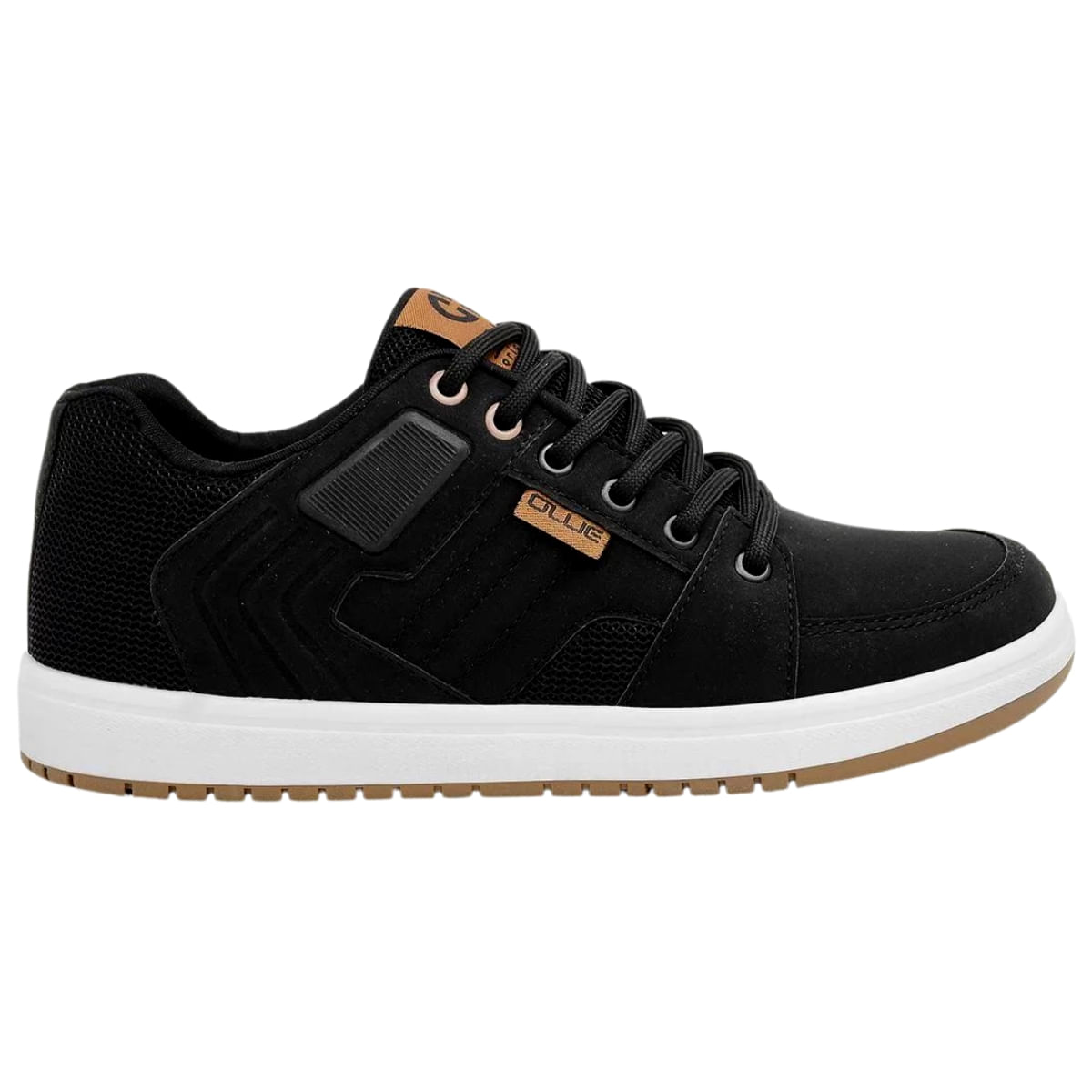 Tênis Masculino Urban Street Conforto Ollie Neo Preto - Preto - 38