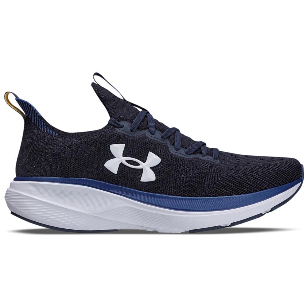 Tênis Under Armour Masculino Slight 2 3027790-400 Corrida Fitness Preto 38