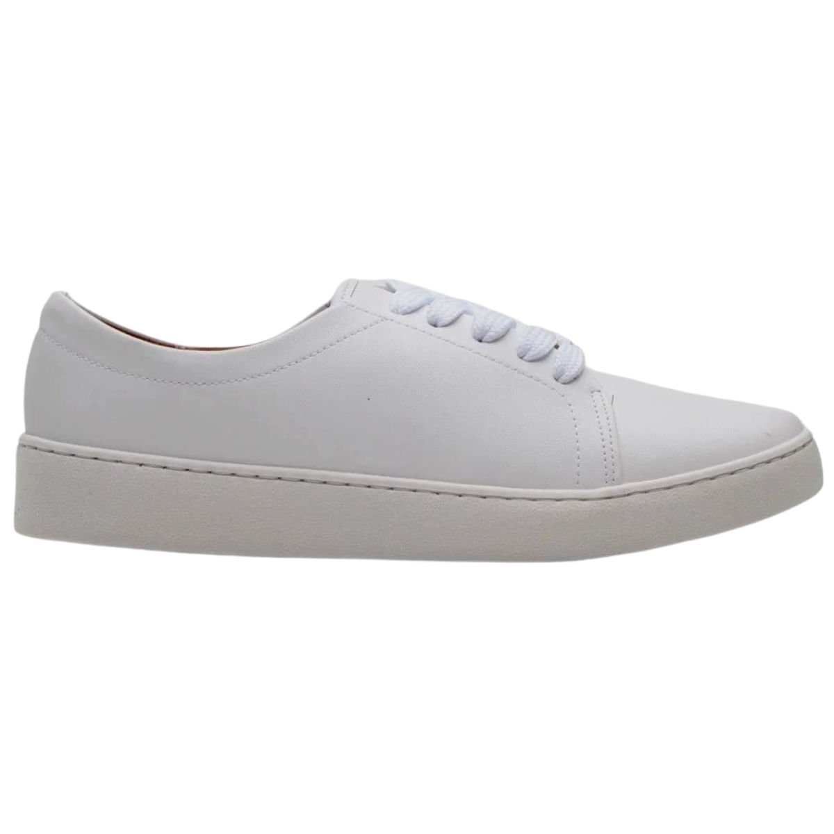 Tênis Casual Clássico Feminino Cadarço Vizzano 1214.205.7286 Branco - Branco - 39