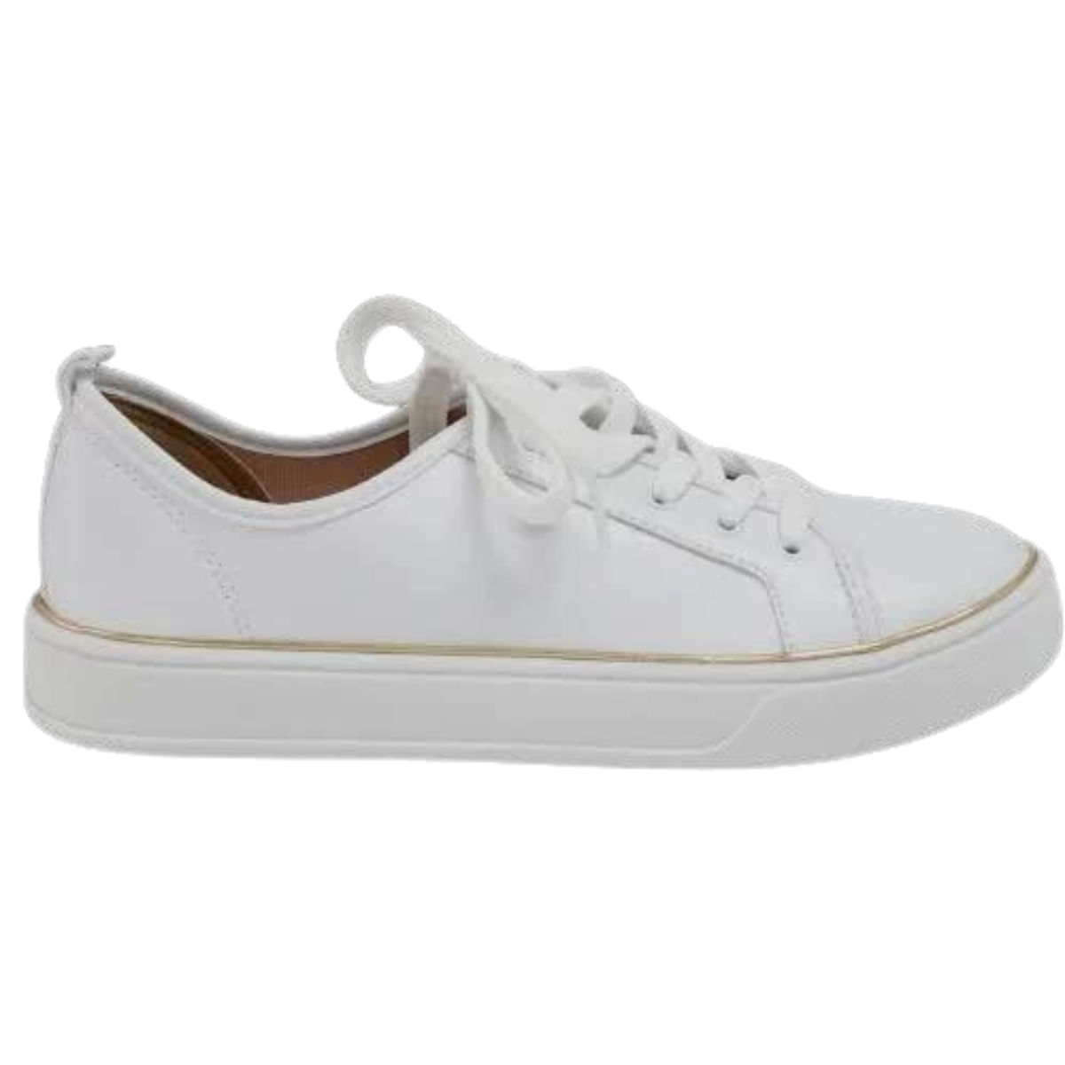 Tênis Casual Clássico Feminino Cadarço Beira Rio 4294.306.9569 - Branco - 38