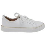 Tênis Casual Clássico Feminino Cadarço Beira Rio 4294.306.9569 - Branco - 37