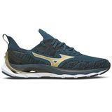 Tênis Mizuno Wave Mirai 4 Masculino - 41 - Azul+pretroleo