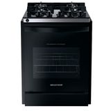 Fogão de Embutir Brastemp 4B Preto Mesa de Vidro BYO4XAE Bivolt