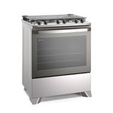 Fogão 5 Bocas Electrolux Efficient Fe5ic Com Perfectcook Cinza Bivolt