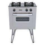 Fogao A Gas 2 Bocas Venax Mini Cook Inox