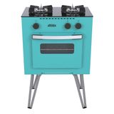 Fogao A Gas 2 Bocas Venax Mini Cook Verde