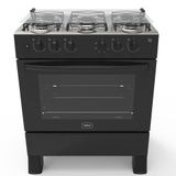 Fogão 5 Bocas A Gás Acendimento Automático Realce Bivolt Cr204 Preto