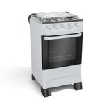 Fogão Mueller 4 Bocas Mesa De Inox Branco - Mfi4ba