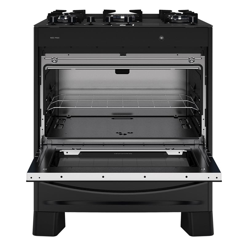 Fogão De Piso Neo Max 5 Queimadores Fgv503pt