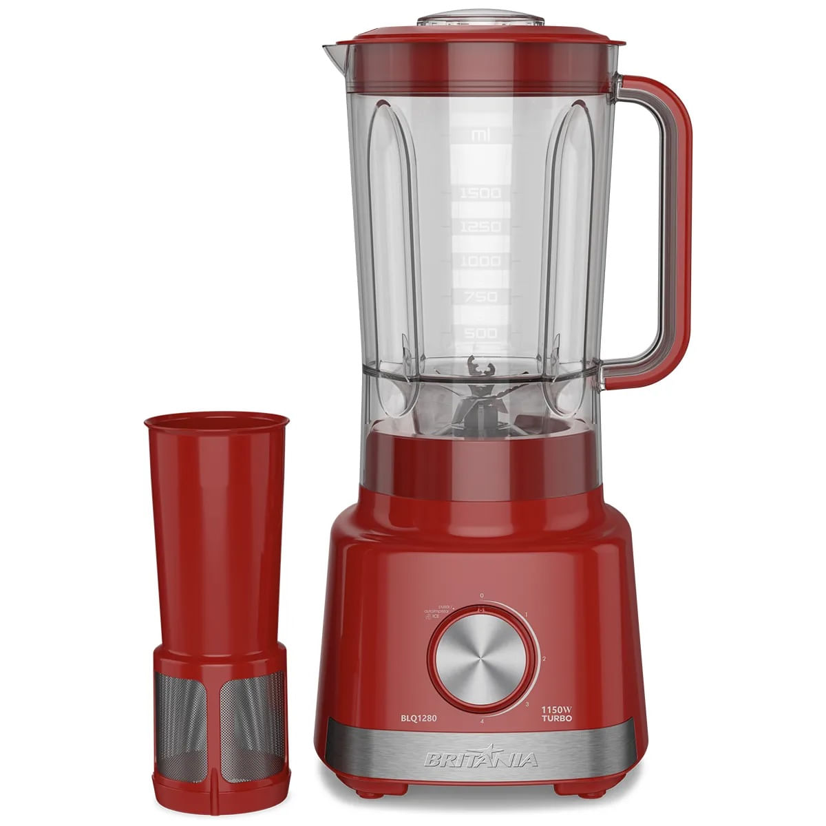 Liquidificador Britânia Blq1280 2,7l 1150w - 220v - Vermelho - 220v