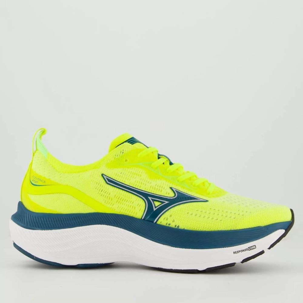 Tênis Mizuno Masculino Running Advance Rsp 101097097 Verde Limão 44