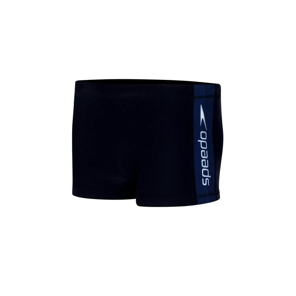 Sunga Speedo Masculina Box Recorte 019816 Praia Natação Preto/marinho G