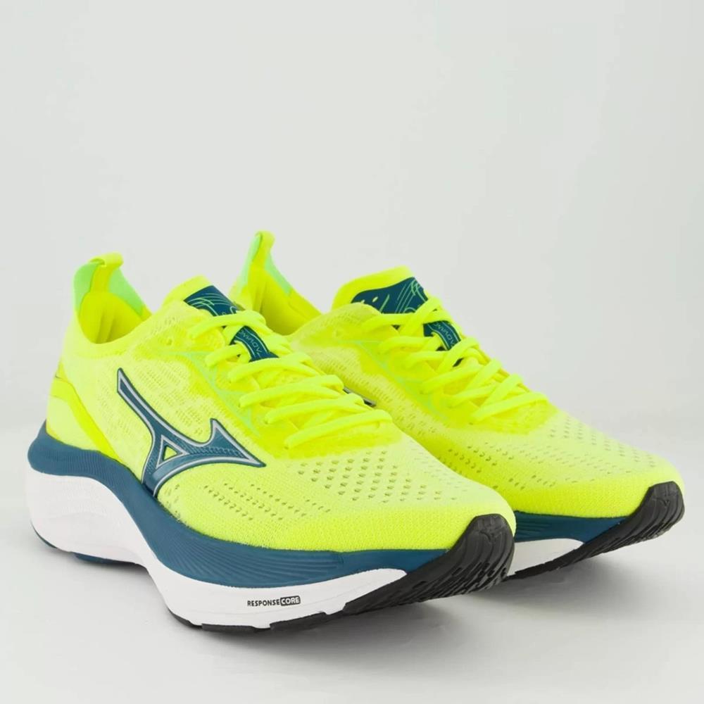 Tênis Mizuno Masculino Running Advance Rsp 101097097 Verde Limão 42