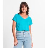 Blusa Feminina Viscotorcion Rovitex Azul G