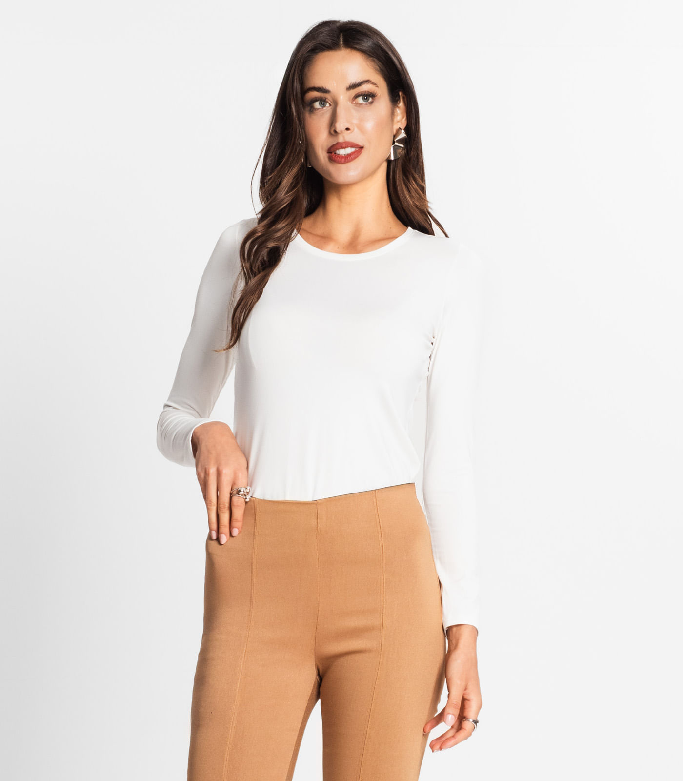 Blusa Manga Longa Térmica Endless Bege P