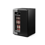 Cervejeira Grb-100 Pr 95l Porta Em Vidro Duplo Temperado Frost Free C/led - Condensador Estático E Gás Ecológico Gelopar 110v Gelopar