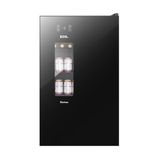 Visa Cooler Cervejeira Porta Janela Frost Free -6 A 18 C 100l Black Glass Ece120 Bierhaus 220v - Eos