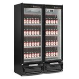 Cervejeira 2 Portas Gcbc950 Gelopar Refrigerador Vertical 2 Portas Preto 220v