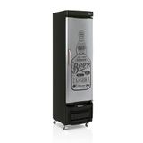 Cervejeira Grb23egw Gelopar Cervejeira Slim 228 Litros Porta Tipo Inox Adesivada 110v