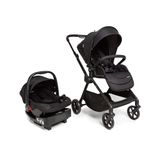 Carrinho Com Bebê Conforto Travel System Magnific Trio Full Black - Safety 1st