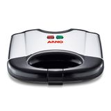 Sanduicheira Arno Inox Compacta com Placas Antiaderentes SACS [Cor: Inox - Voltagem: 110V]