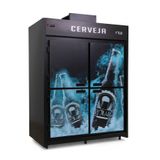 Minicamara Cervejeira 30 Caixas 4 Portas Cegas Polar Mcb150 220v