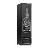 Cervejeira Gcb-23e Preto 228 Litros Porta Cega Adesivada 127v - Gelopar