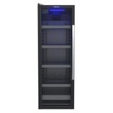 Cervejeira Blue Light 200 Preto Fosco Porta Invertida 220 V